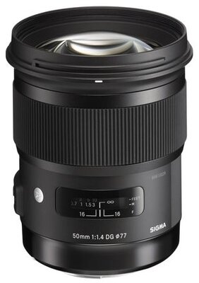 Sigma AF 50mm f/1.4 (A) DG HSM Alap objektív (Nikon)