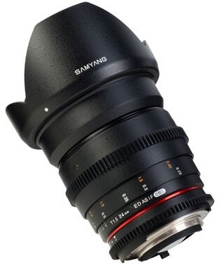 Samyang 24mm / T1.5 AS IF UMC VDSLR Nagy látószögű-objektív (Nikon)