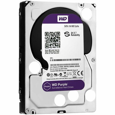 Western Digital 3TB Purple SATA3 3.5" HDD