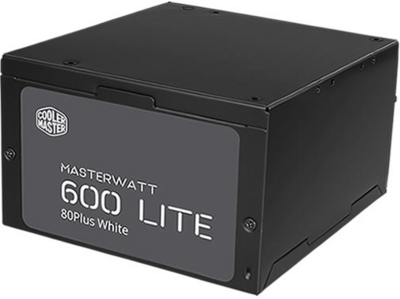 CoolerMaster 600W MasterWatt Lite 80 Plus Tápegység