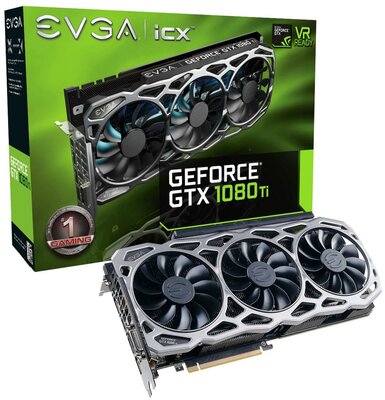 EVGA GeForce GTX 1080 Ti FTW3 GAMING, 11GB GDDR5X, HDMI/DP/DVI
