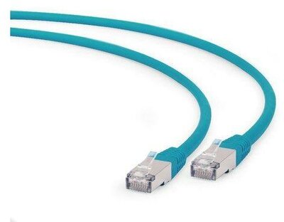 Gembird FTP LSZH kat.6A RJ45 patch kábel, 0.25m, green