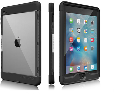 Lifeproof Nüüd Apple iPad Mini 4 víz- por- és ütésálló védőtok - Fekete