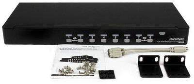 StarTech SV831DUSBGB KVM Switch - 8 port