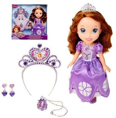 JAKKS PACIFIC Sofia The First, doll + jewelry for girls