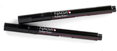 NAGA Board markers - black 2 mm - 2 pcs