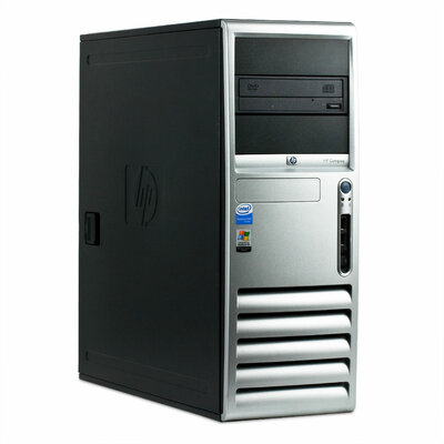 HP Compaq dc7700 CMT Számítógép - Fekete (Használt)