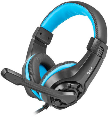 Natec NFU-0862 Fury Wildcat Gaming Headset - Fekete/Kék