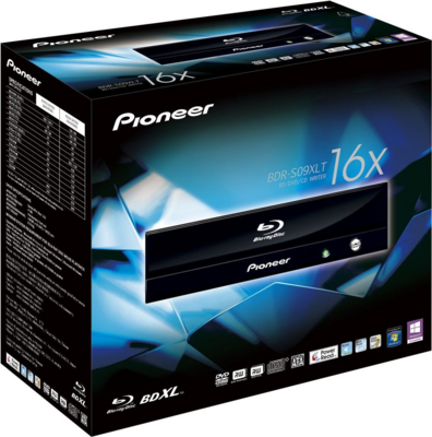 Pioneer BDR-S09XLT BluRay író Fekete