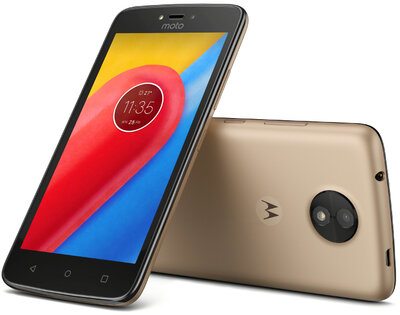 Motorola Moto C Red Dual SIM Okostelefon - Arany