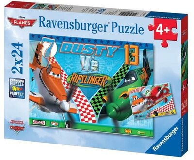 Ravensburger puzzle 2x24 el. Plane Dusty Brave Flight