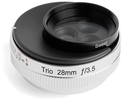 Lensbaby Trio 28 28mm f/3.5 3-in-1 objektív (Sony-E)
