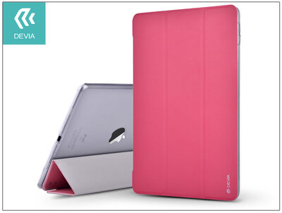 Devia ST997724 Apple iPad (2017) védőtok (Smart Case) on/off funkcióval 9.7 - pink