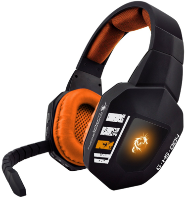 Dragon War Aegis G-HS-004 Gaming wireless headset Fekete