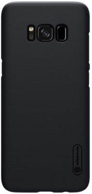 Nillkin Super Frosted Samsung Galaxy S8 Plus Hátlap tok kijelzővédő fóliával 6.2" - Fekete