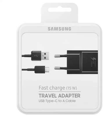 Samsung EP-TA20EBECGWW Hálózati USB-C töltő (220V / 15W)