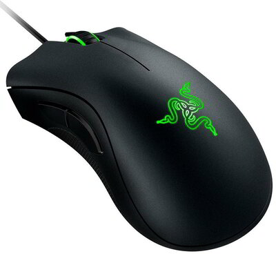 Razer DeathAdder Chroma Gaming Egér - Fekete