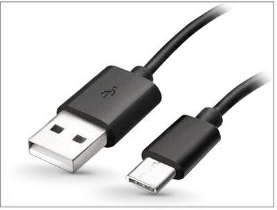 Samsung USB - USB Type-C gyári adat- és töltőkábel 120 cm-es vezetékkel - Fekete