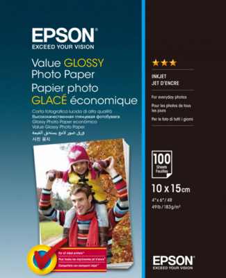 Epson C13S400039 10x15cm nyomtatópapír (100db/csomag)