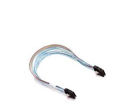 Supermicro CBL-SAST-0507-01 Mini SAS (anya - anya) kábel 0.8m - Kék