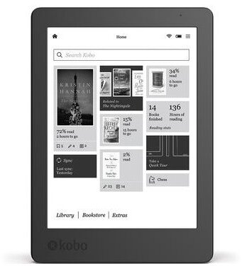 Kobo Aura Edition 2 6" 4GB E-book olvasó Fekete
