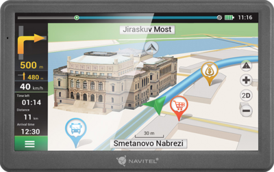 Navitel 7" E700 GPS navigáció (EU + RU Térkép)