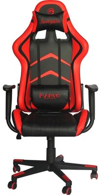 Marvo CH-106 RD Gaming szék Fekete/Piros