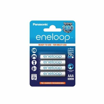 Panasonic Eneloop R03 AAA Újratölthető mini ceruzaelem (4db/csomag)