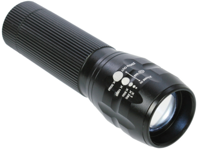 Dörr D980380 Zoom LED zseblámpa Fekete