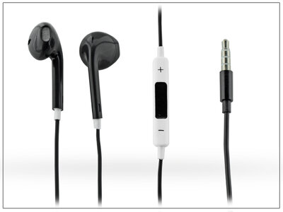 Haffner Univerzális sztereó felvevős fülhallgató műanyag dobozos Fekete/Fehér