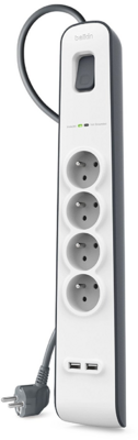Belkin BSV401CA2M túlfeszültség védő - elosztó