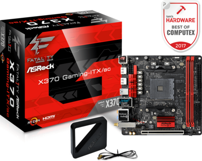 ASRock Fatal1ty X370 Gaming-ITX/ac Alaplap