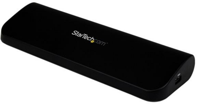 Startech USB3SDOCKHDV USB 3.0 Dokkoló - Fekete