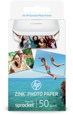 HP Zink® Ragasztós fotópapír 50x76mm (50db/csomag)