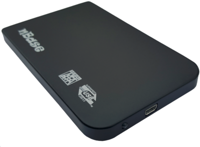 nBase EH-25BE3R 2.5" USB 3.0 Külső HDD ház Fekete