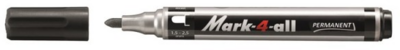 Stabilo Mark-4-all 1.5-2.5mm Alkoholos marker - Fekete
