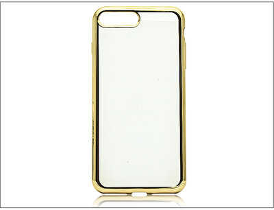 Haffner Apple iPhone 7 Plus szilikon hátlap Átlátszó-arany
