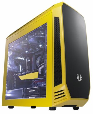 BitFenix Aegis Core mATX/ITX - Sárga Számítógépház