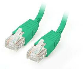 Equip U/UTP Cat6 lapos patch kábel 1.0m zöld