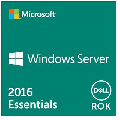 DELL szerver OS, MS Windows Server 2016 Essentials Edition, 64bit ROK - English (WEOS).
