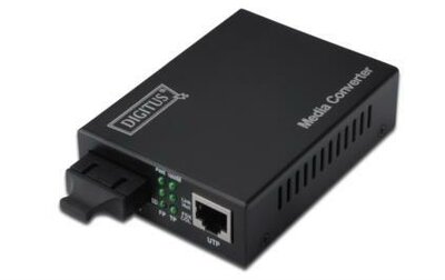 Digitus Gigabit Ethernet média konverter, SC / RJ45