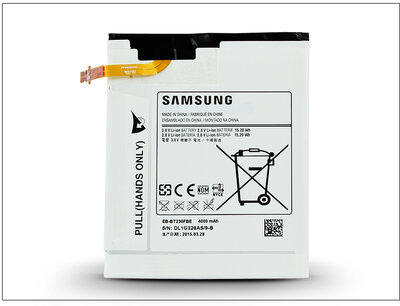 Samsung SM-T230 Galaxy Tab 4 7.0 Akkumulátor 4000 mAh (csomagolás nélküli)