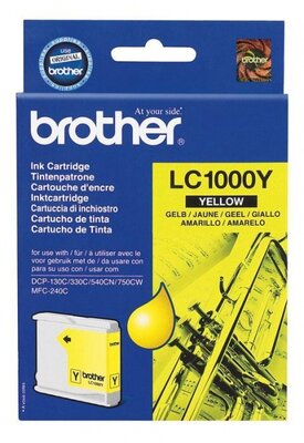 BROTHER Patron LC-1000Y Sárga (Yellow) 400/oldal