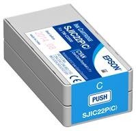 Epson SJIC22P tintapatron TM-C3500 nyomtatóhoz, kék