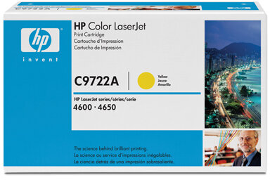 HP C9722A sárga toner