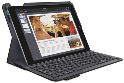 Logitech Type+ billentyűzet+tok iPad Air fekete