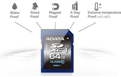 A-data Premier Pro SDXC UHS-I U1 64GB