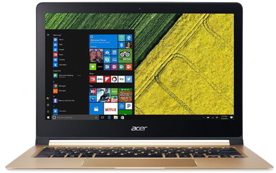 Acer Swift 7 SF713-51 13.3" Notebook - Fekete / Arany Win 10 Home