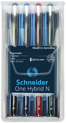 Schneider One Hybrid N Kupakos Rollertoll készlet - 0.5 mm / Vegyes színek (4 db)