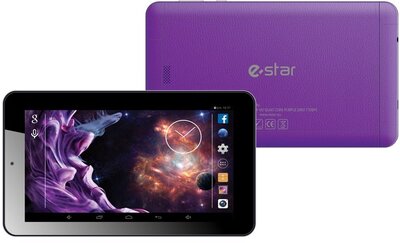 eSTAR 7" Beauty HD 2 Quad 1GB WiFi Tablet Lila